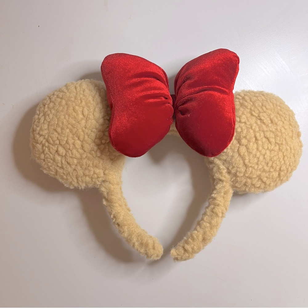 Sherpa Minnie Mouse Ears